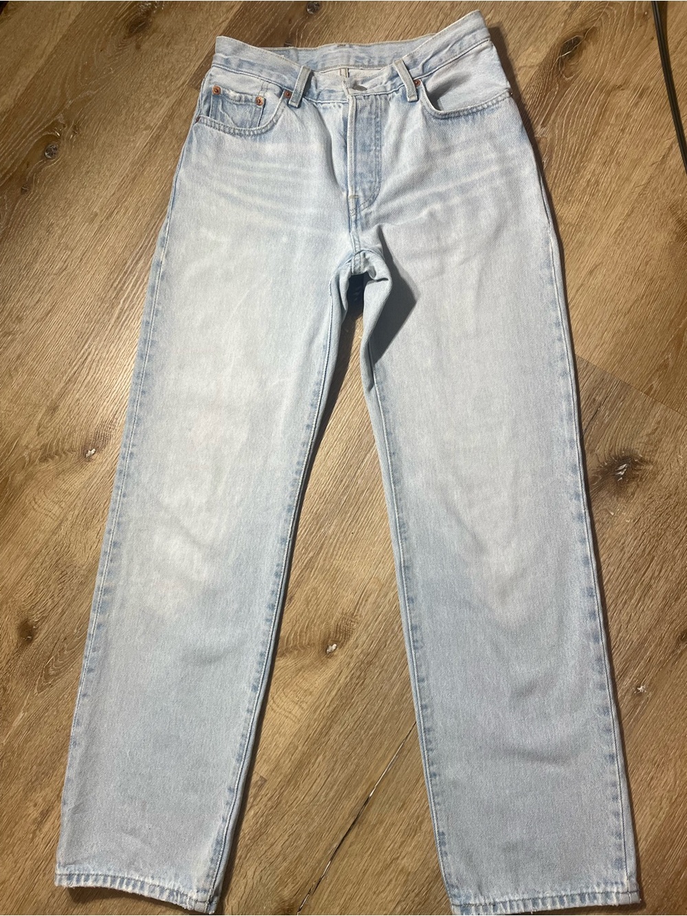 Levi's Light Blue Straight-Leg Jeans